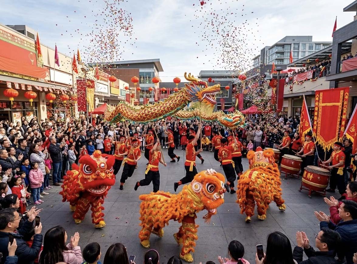 Cung cấp đoàn lân sư rồng, trống hội